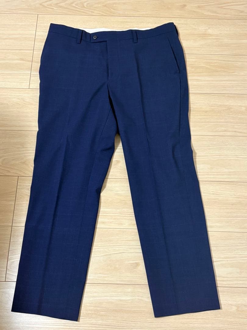 ORIHICA】スーツ チェック 2パンツ - 美品】ORIHICAオリヒカ