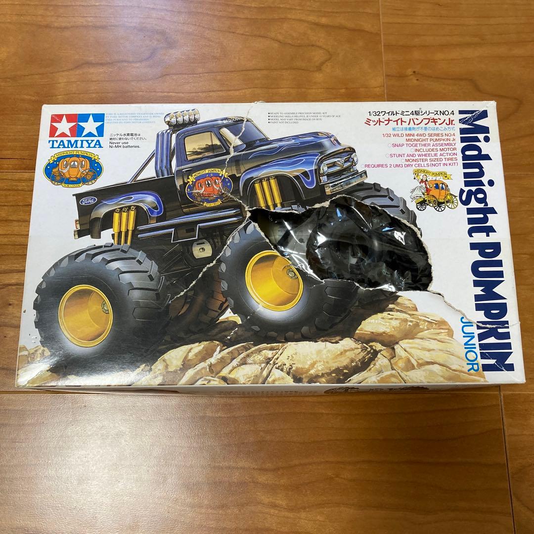タミヤ ワイルドミニ四駆シリーズ ミッドナイトパンプキンJr. 外箱難