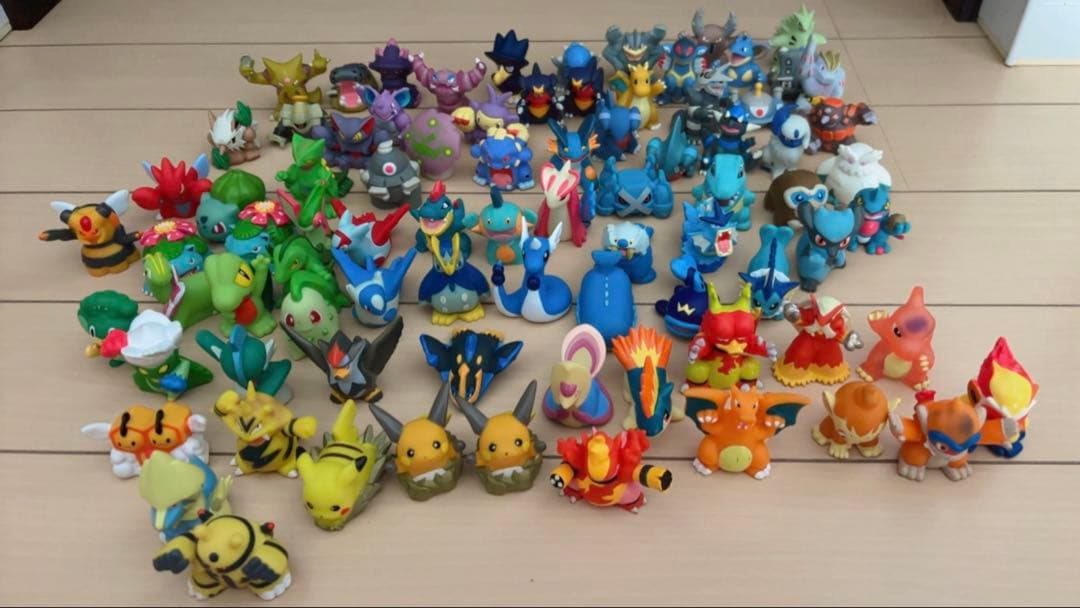 ポケモンフィギュアセット 多数のキャラクター