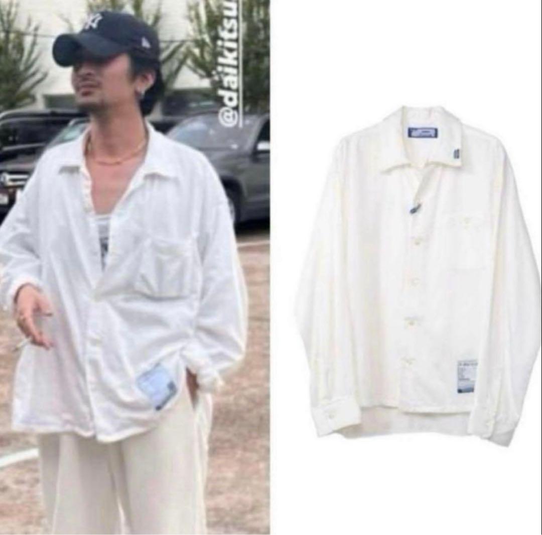 常田大希着用 Mihara Yasuhiro Oxford shirt
