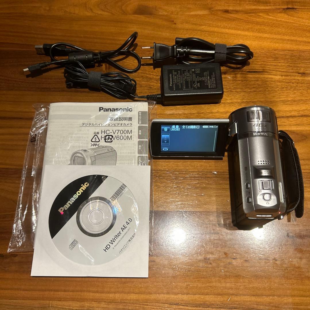 Panasonic HC-V600M ビデオカメラ 本体 Amazon.co.jp: パナソニック デジタルハイビジョンビデオカメラ 内蔵