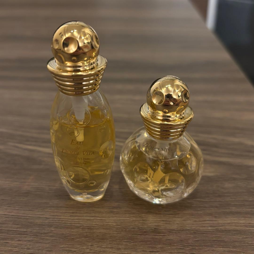 ディオール Dior DOLCE VITA オードトワレ ミニ香水 2本セット - メルカリ