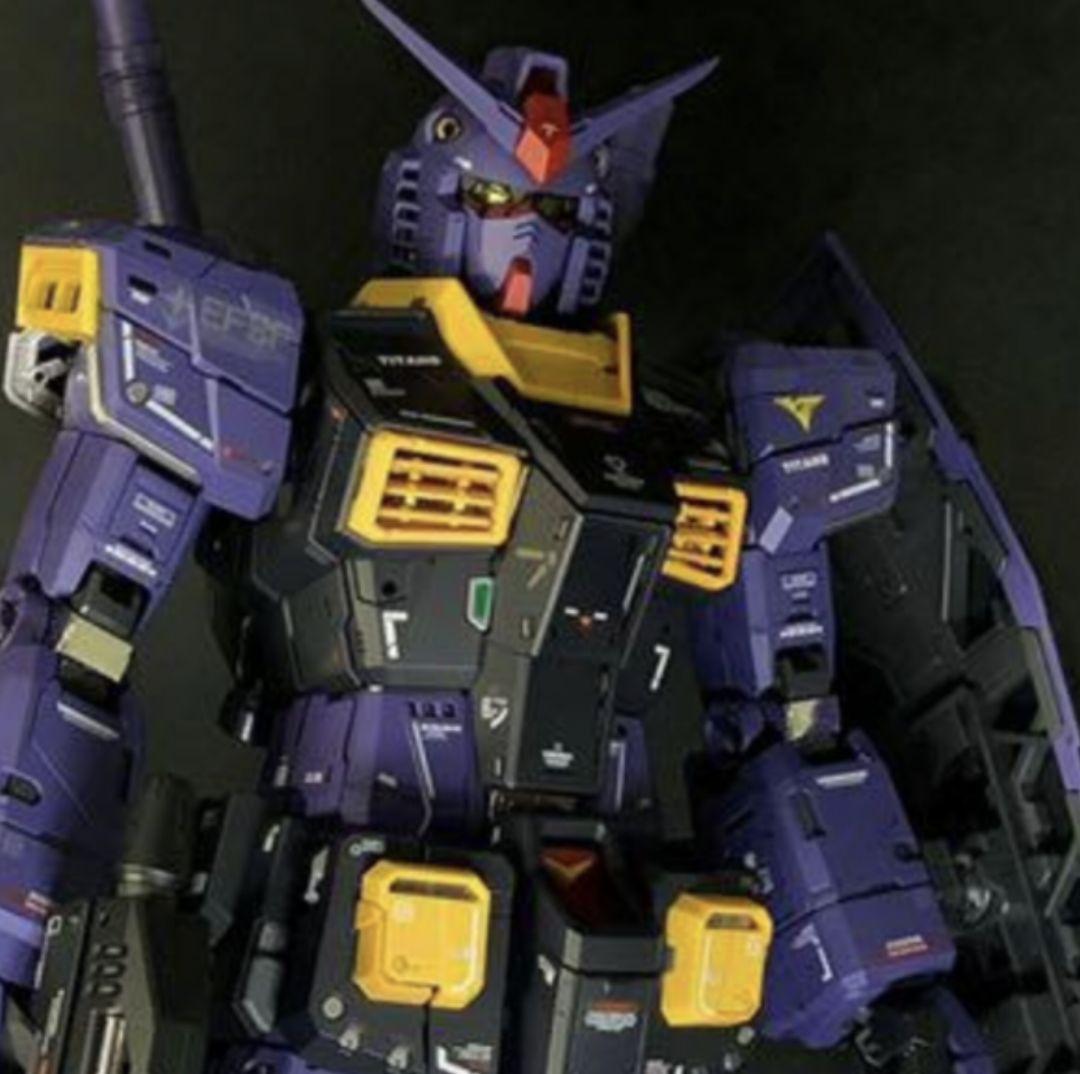 ト*ル様 PG UNLEASHED RX-78-2 ガンダム ティターンズ 仕様