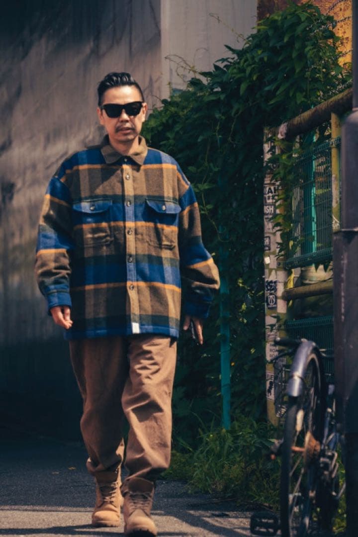 トップス DESCENDANT 21AW CLAIRTON PLAID JACKET hqdefault.jpg