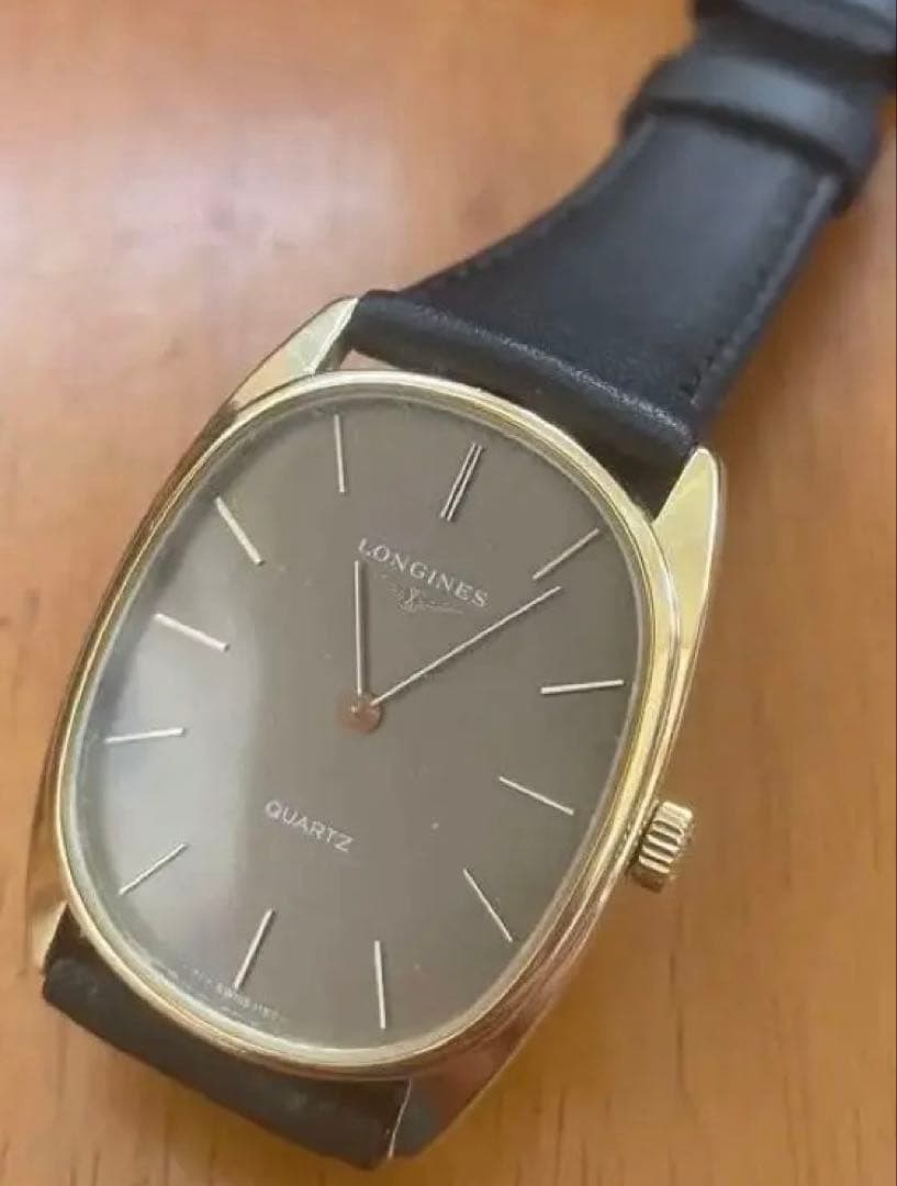 F*K様 【極美品】ロンジン LONGINES 希少 箱 保証書 ピン付き 牛革