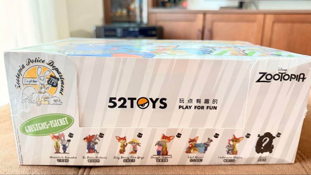 6種セット 被りなし 海外限定 ズートピア フィギュア ジュディ ニック
