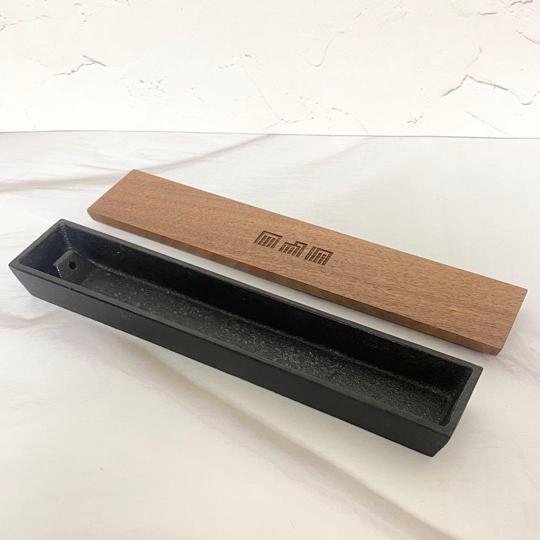 香立箱　源氏香ノ図　L（山形鋳物) 香皿　香立　鋳心工房