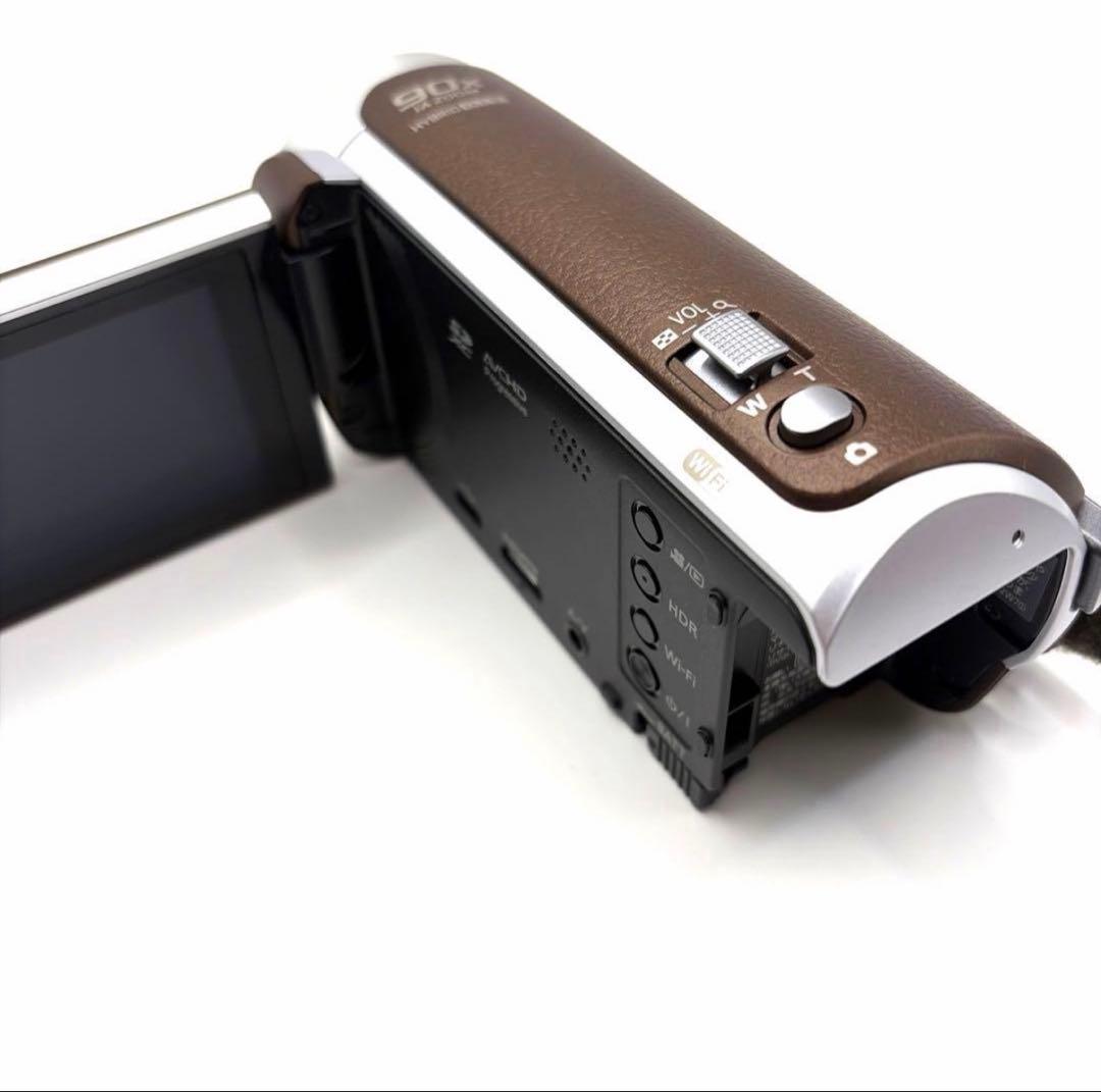 美品 Panasonic HC-W590M ブラウン デジカメ おまけ付き