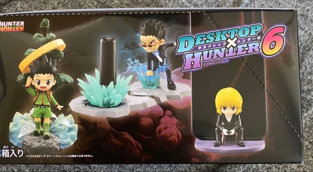 未開封ハンターハンター デスクトップフィギュア 6 全6種 BOXセット