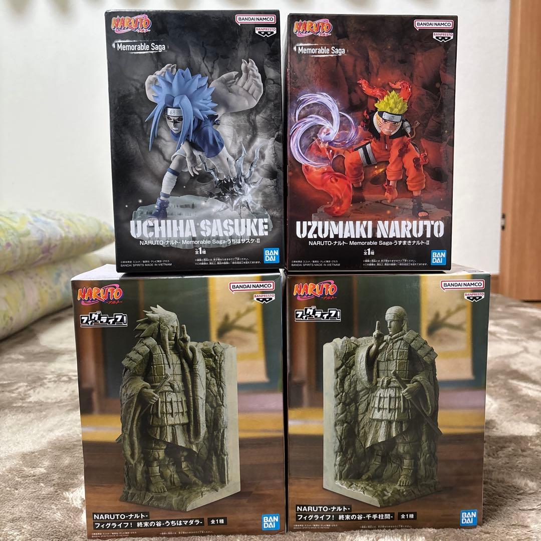 フィグライフ 終末の谷 memorable saga ナルト サスケ フィギュア