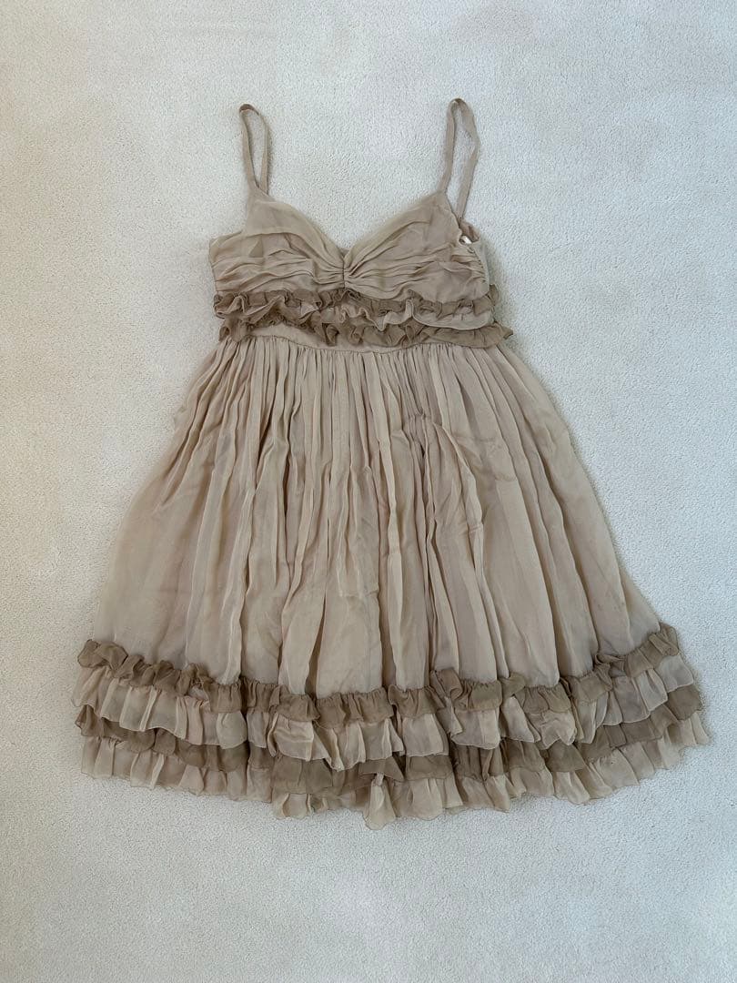 D&Gシフォン フリルキャミソール シフォンフリルキャミソール | レディースファッション通販 - DHOLIC