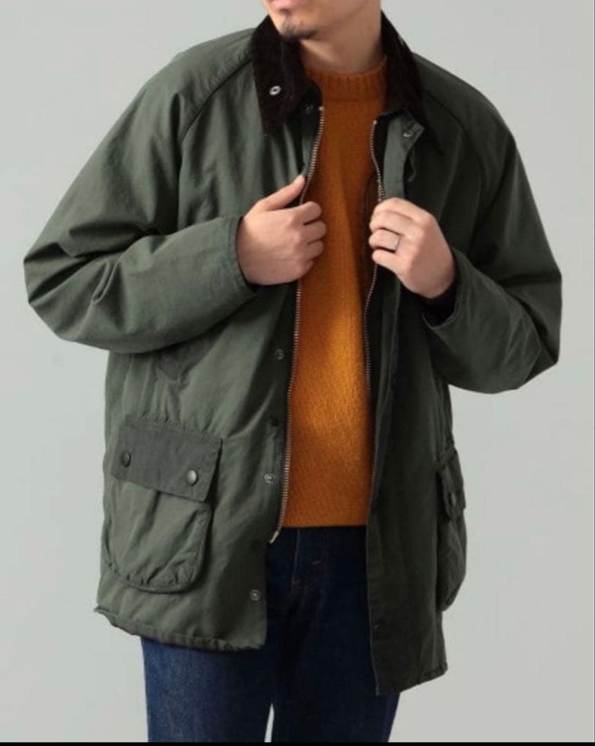 【美品】Barbour BEDALE CLASSIC FIT ウォッシュド