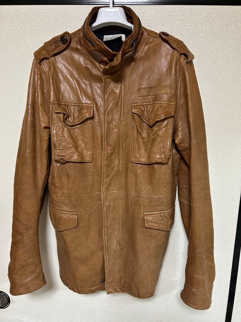 AZ by junhashimotoラムレザージャケット（L〜細身のXLの方に）