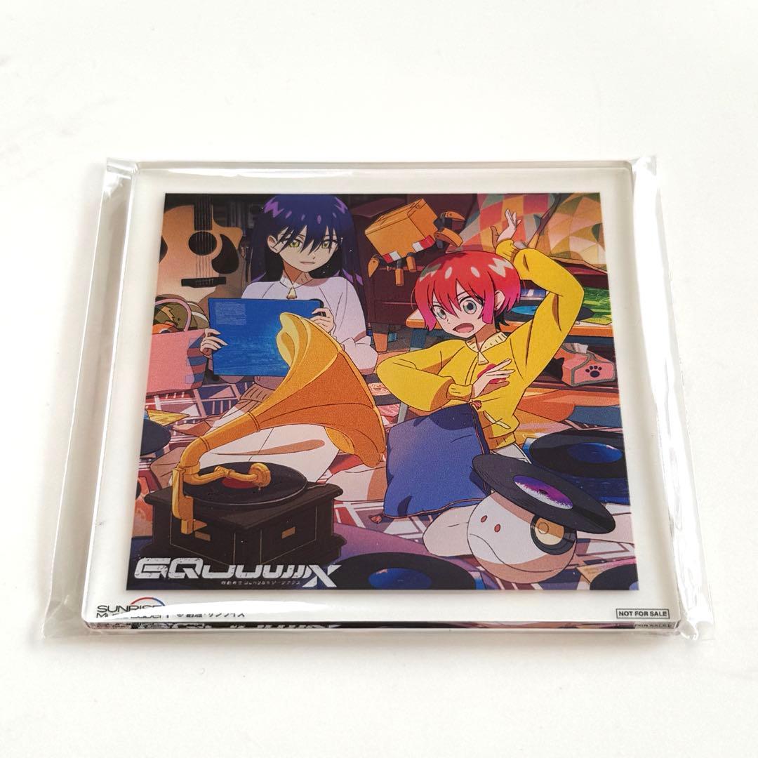 ジークアクス　アクリルコースター　LP限定特典　マチュ　ニャアン　ハロ