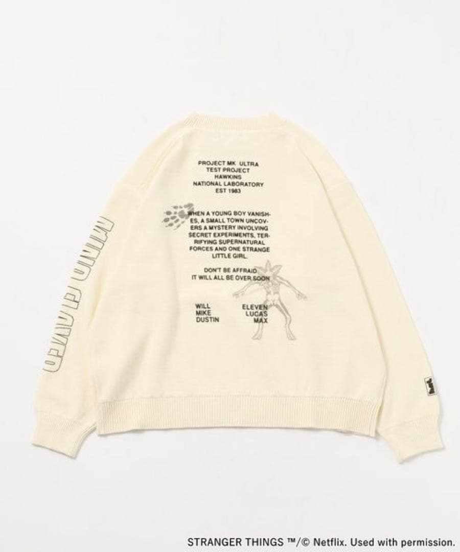 ストレンジャーシングス niko and ニコアンド アソートモチーフニット