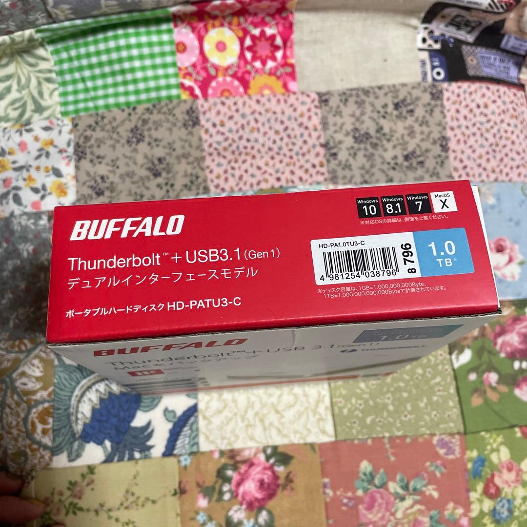 外付けハードディスク・ドライブ BUFFALO MiniStation 1.0TB Thunderbolt