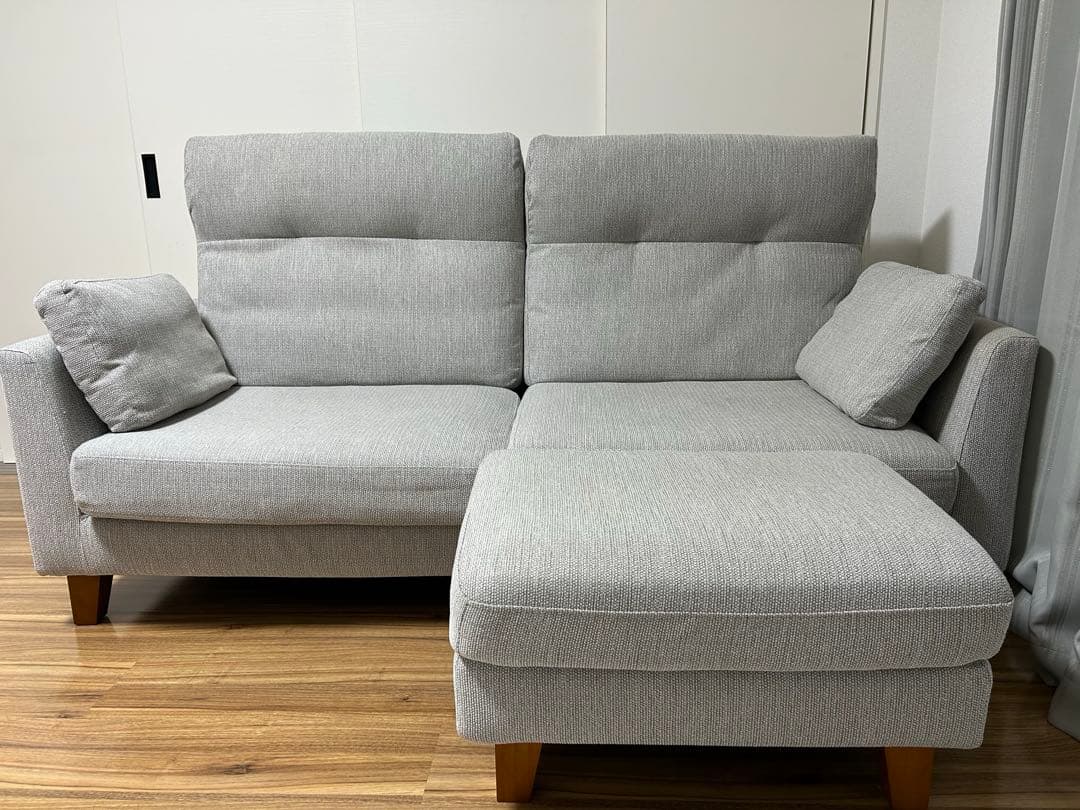 美品】カンディハウス ATILLA LUX リビング オットマン スツール