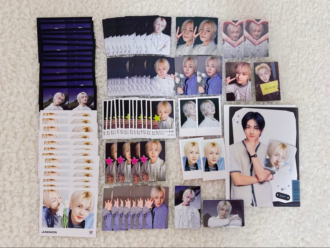 ENHYPEN 宵 ジョンウォン (過去トレカ等含む) ENHYPEN 宵 ジョンウォン トレカ - メルカリ