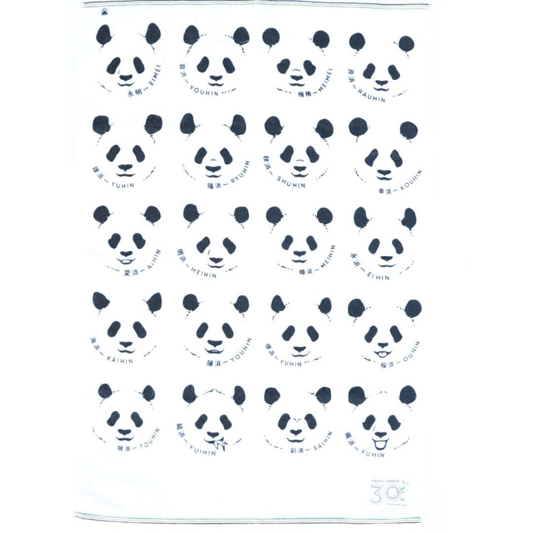 アドベンチャーワールド　パンダファミリーバスタオル