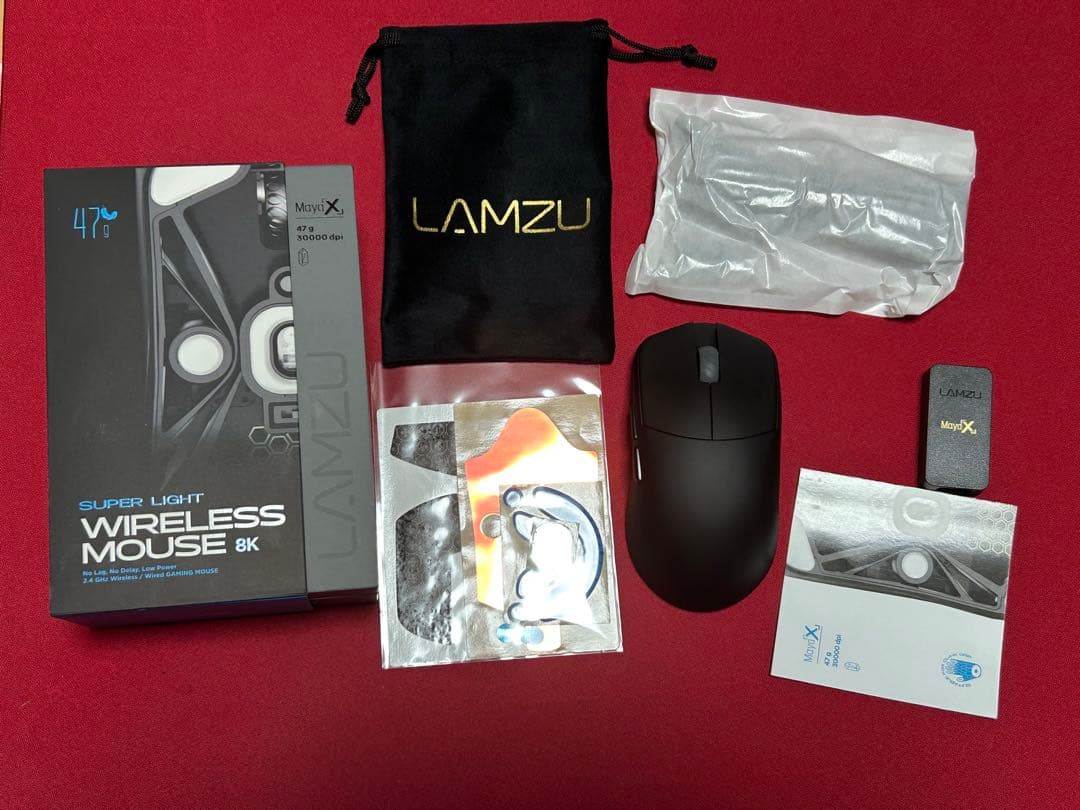 マウス・トラックボール Lamzu maya x black