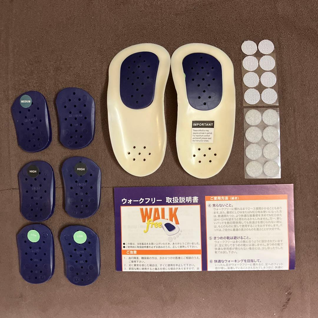 ウォークフリー バランス強化型インソール - メルカリ