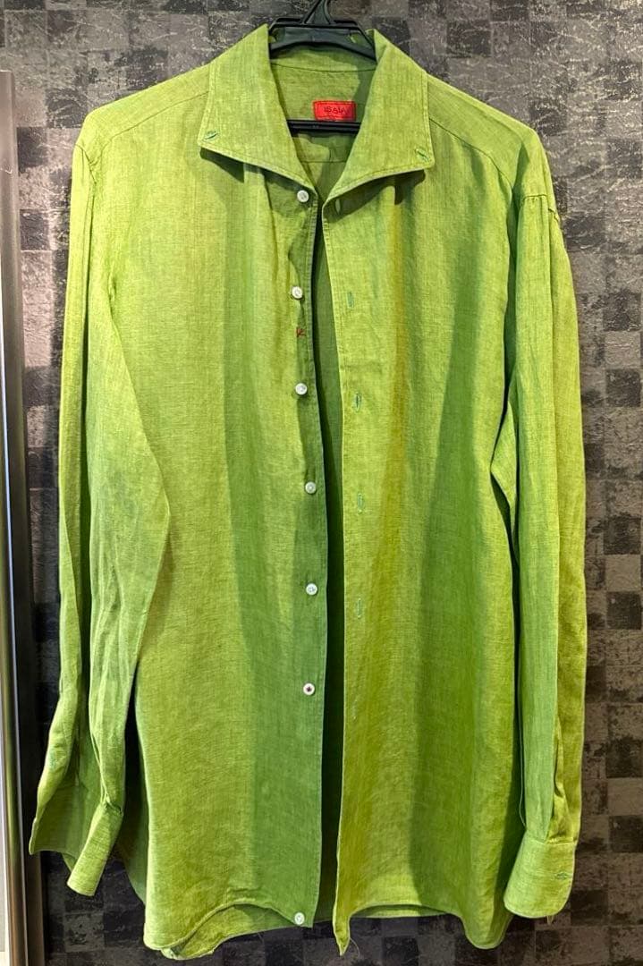 ⭐︎アキ様⭐︎イザイア　リネンシャツ　サイズ42