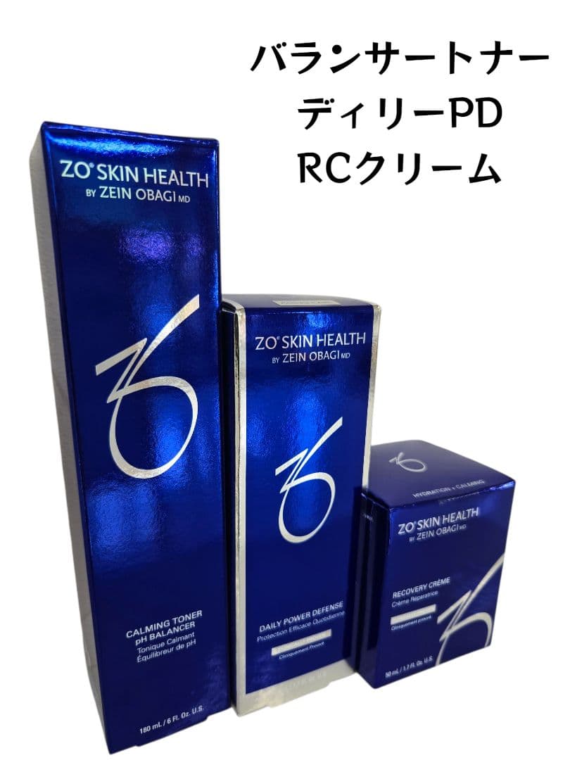 ゼオスキン　バランサートナー・デイリーPD・RCクリームセット