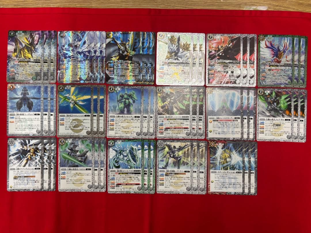 バトスピ　騎士契約　3コン ⑥【BS73】 彩羽3コンセット 16種48枚【魔宝の契約神モリガン