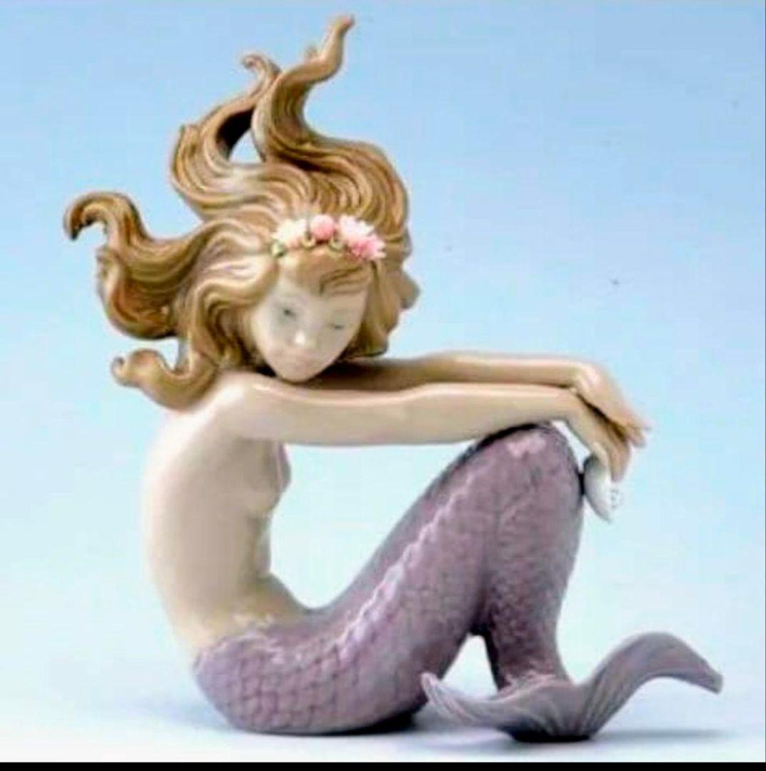 廃盤 LLADRO リヤドロ 人魚 イリュージョン マーメイド - メルカリ