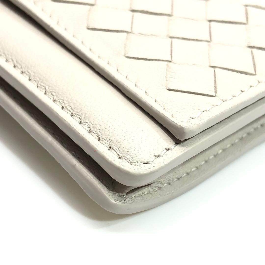 極美品✨希少カラー ボッテガヴェネタ イントレチャート カードケース