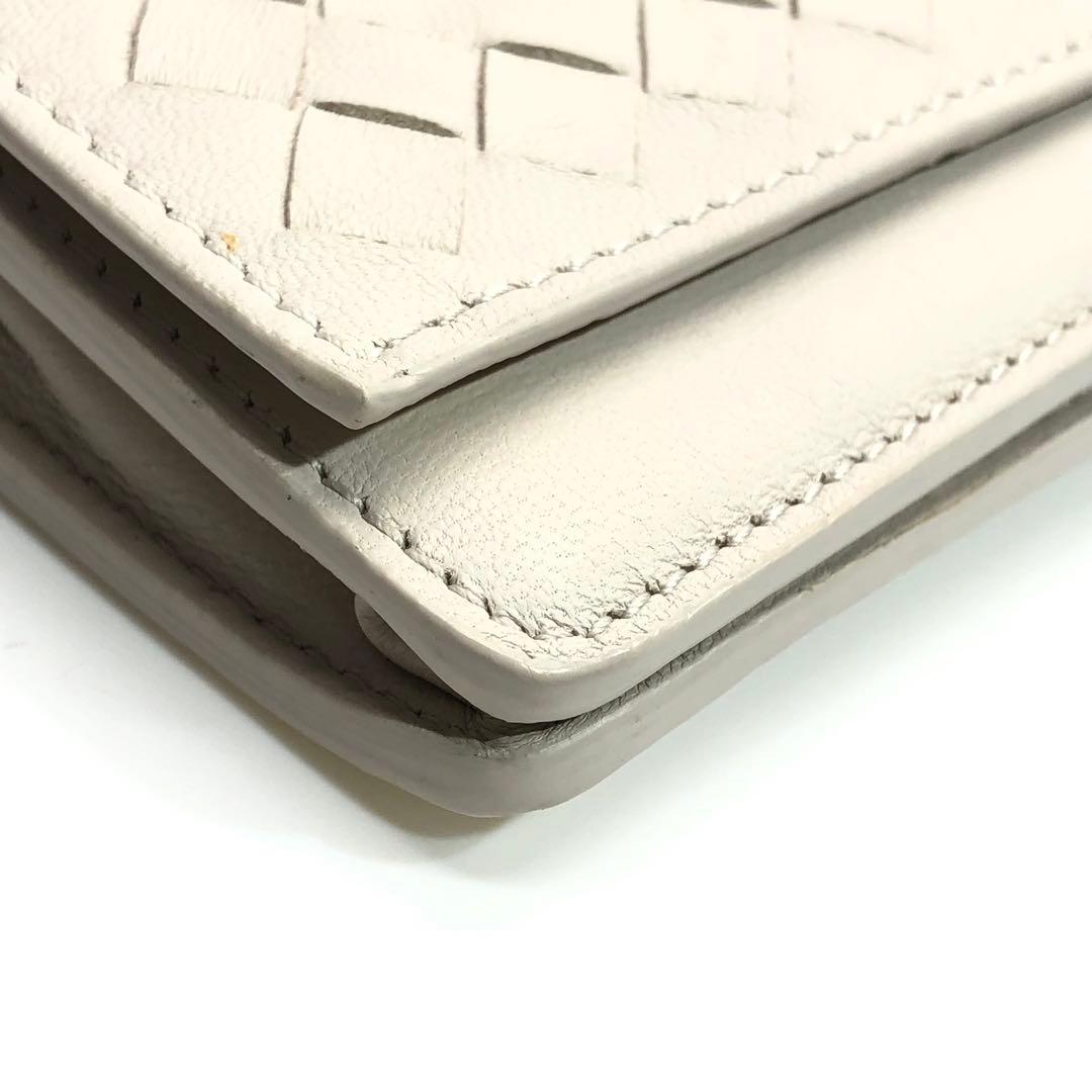 極美品✨希少カラー ボッテガヴェネタ イントレチャート カードケース