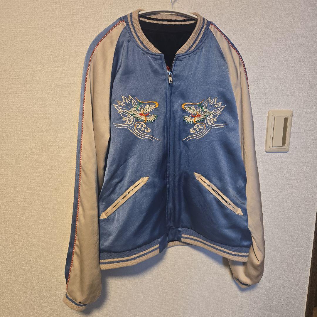 アマジャン SAPEur サイズL 浜田雅功 スカジャン リバーシブル　S