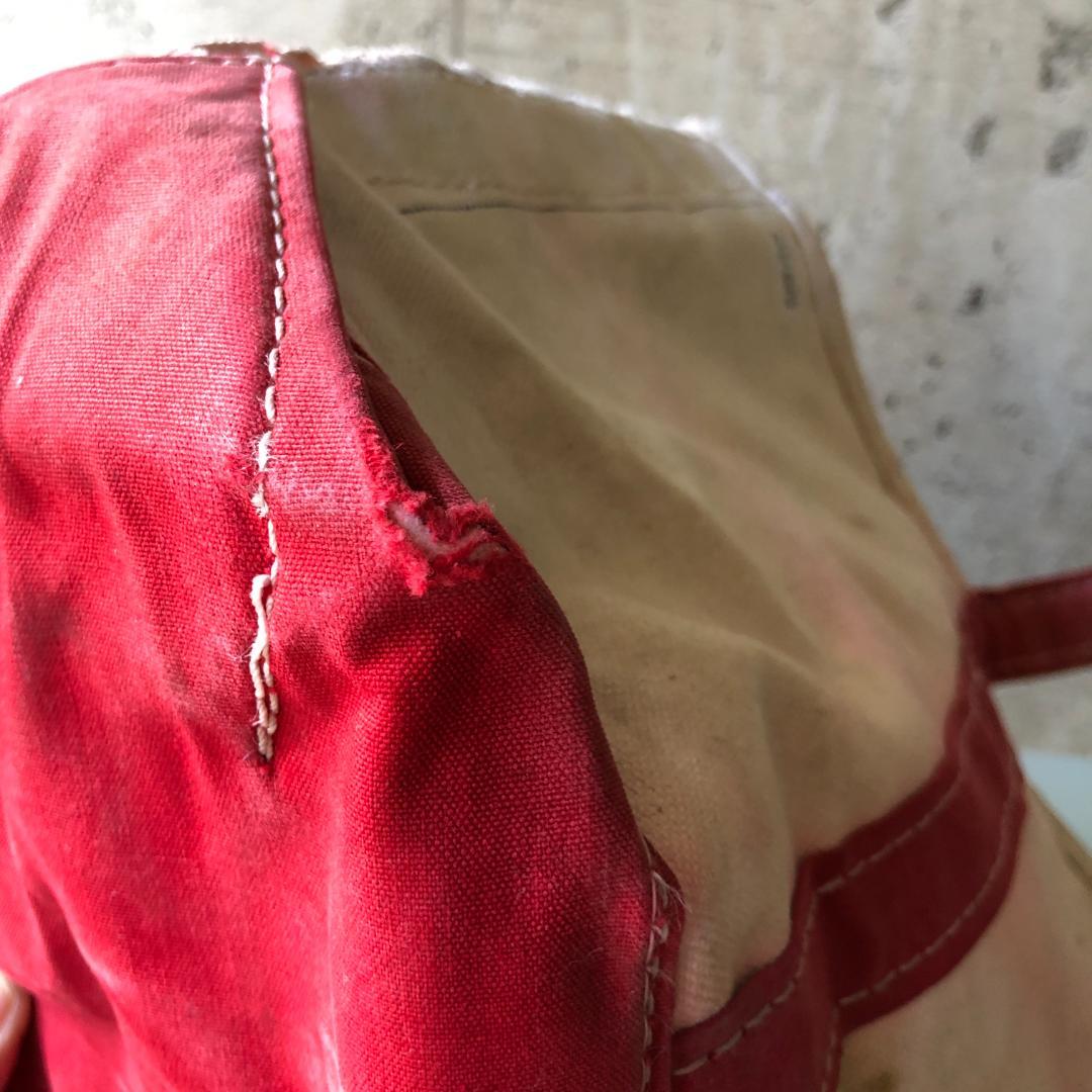 エルエルビーン トートバッグ 80s レッド 2色タグ ギザタグ Mサイズ