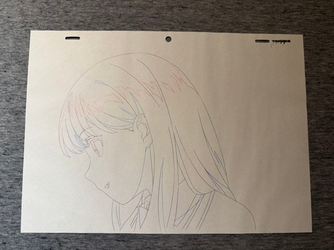 SSSS.GRIDMAN 生動画 3枚セット 六花　アカネ×2 原画