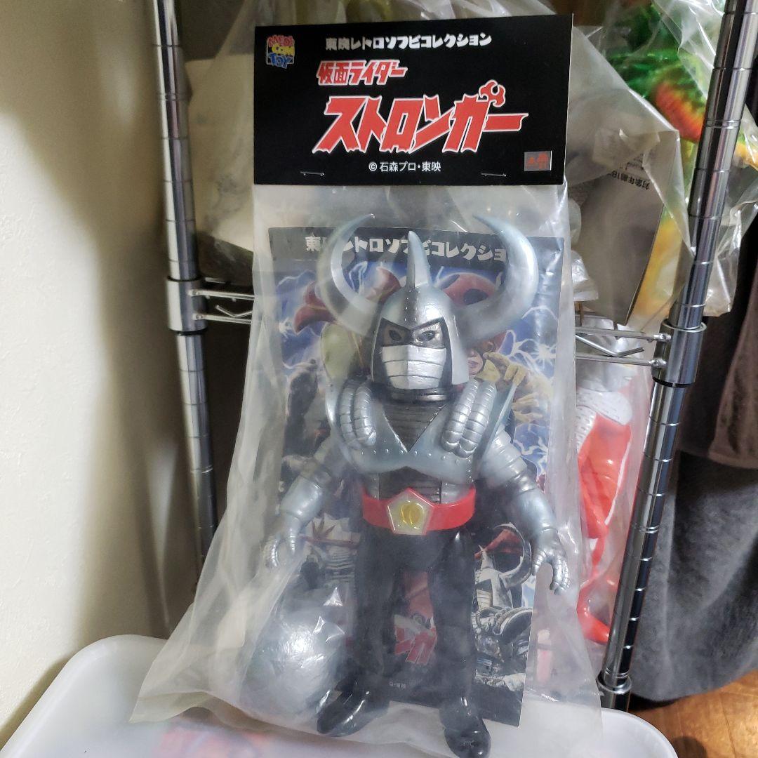 メディコムトイ東映レトロソフビ　ストロンガー フィギュア 　鋼鉄参謀 Amazon | 東映レトロソフビコレクション 鋼鉄参謀（仮面ライダー