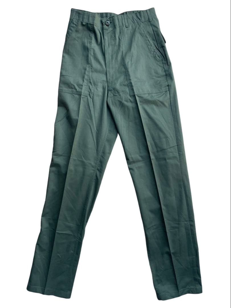 米軍ベイカーパンツ.ユーティリティトラウザースOG-507サイズ32×35