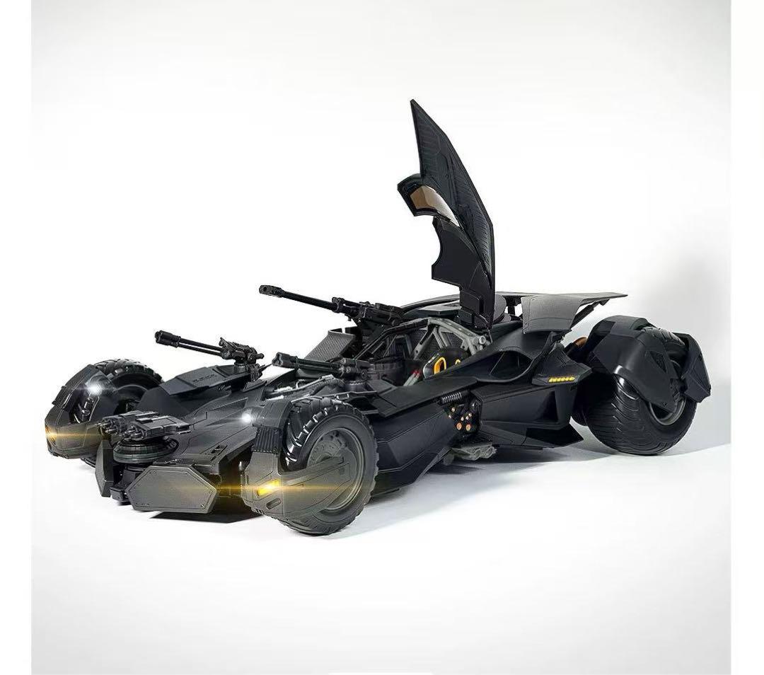 喜玩社 1/12 機甲 バットモービル プラモデル 組み立てキット 長さ50cm