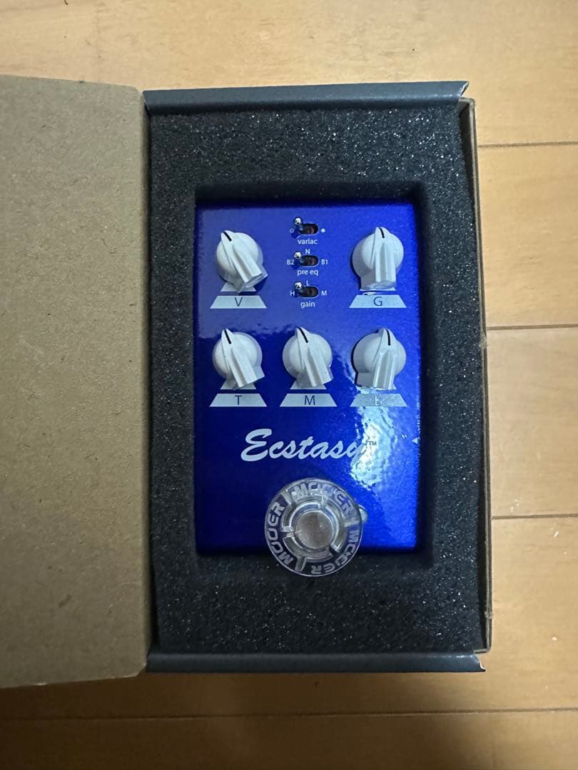 ギター Bogner Ecstasy Blue mini Bogner Ecstasy Blue mini オーバードライブ