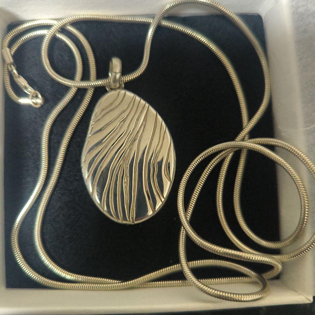 シルバー925 ネックレス シルバー925 あずきチェーン ネックレス 幅8mm ネックレスチェーン