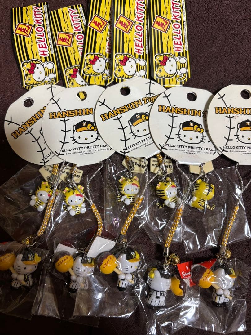 ご当地キティ　阪神キティ&虎キティ　5セット