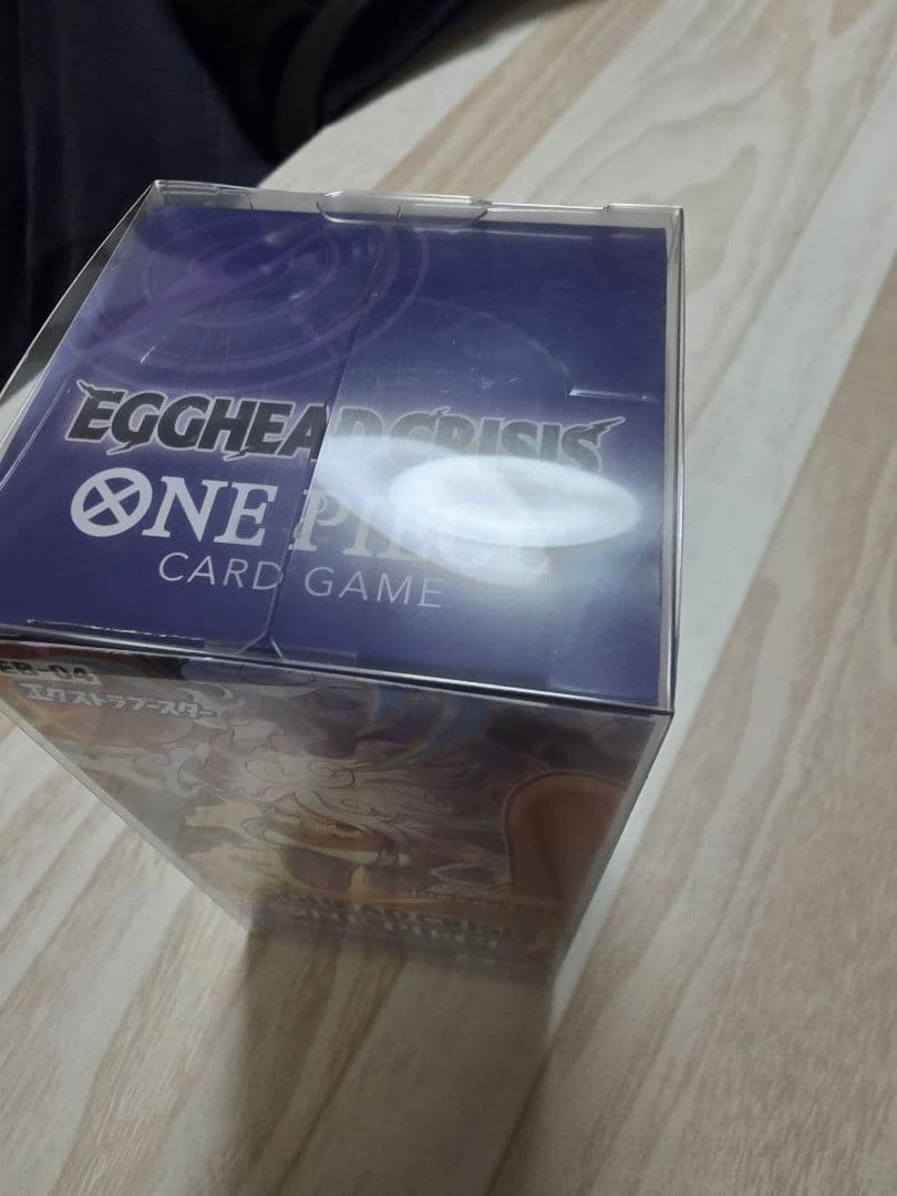 プラケース入り 新弾 ワンピース egghead crisis box 未開封 - メルカリ
