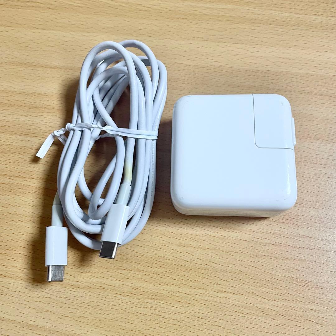 Apple MacBook Air M1 付属 充電器 ケーブル 純正 30W - メルカリ