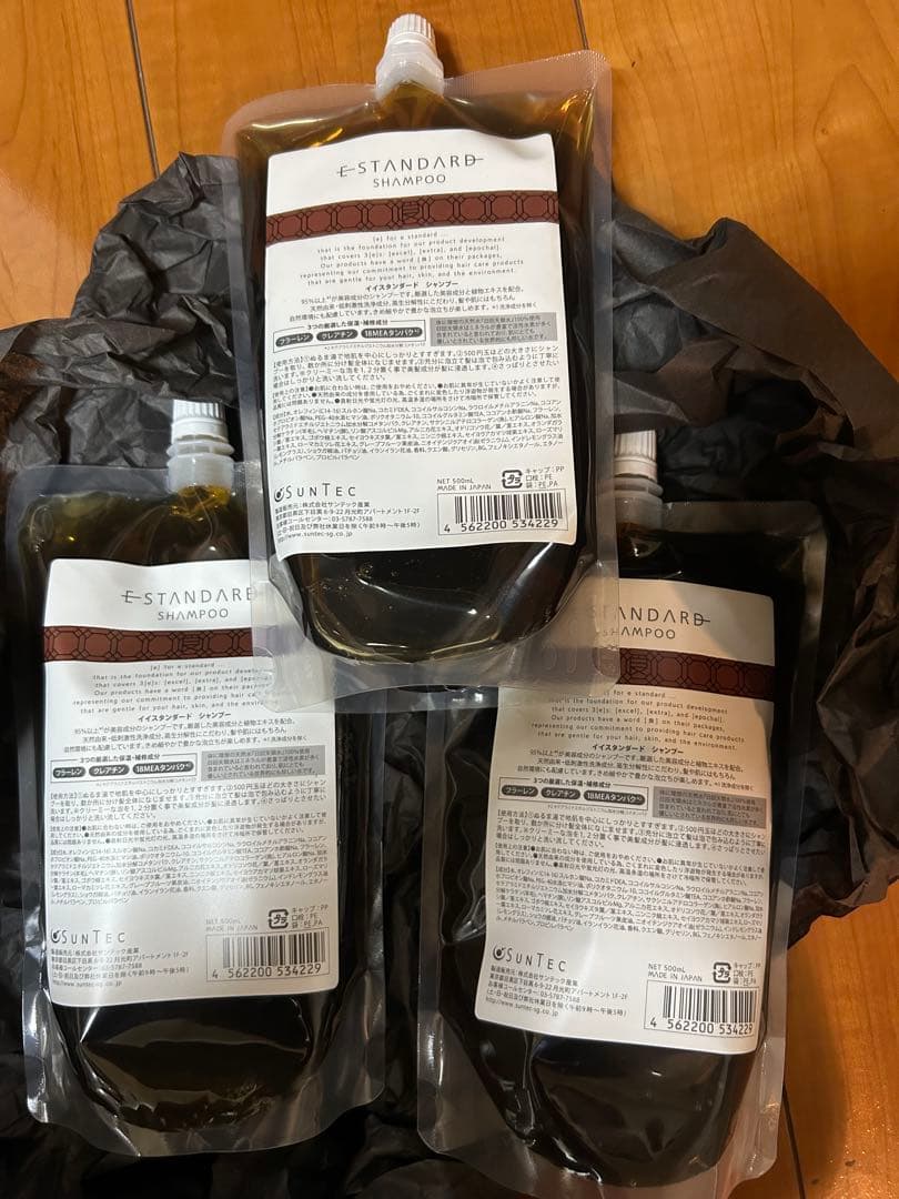 イイスタンダード(E STANDARD) シャンプー 詰め替え 500mL 3個 イイスタンダード シャンプー 詰替え用 500mL | Canow Online Store