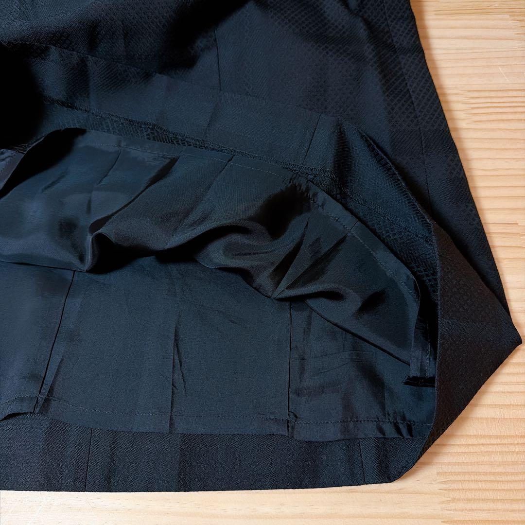 Burberry ワンピース 半袖 ブラック チェックの地模様 レディース