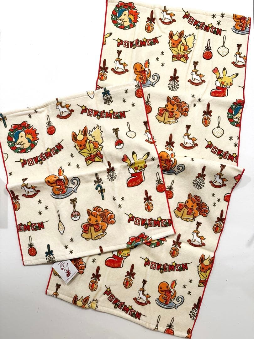 イッツデモ　ポケモン　フェイスタオル　ハンドタオル　2点セット