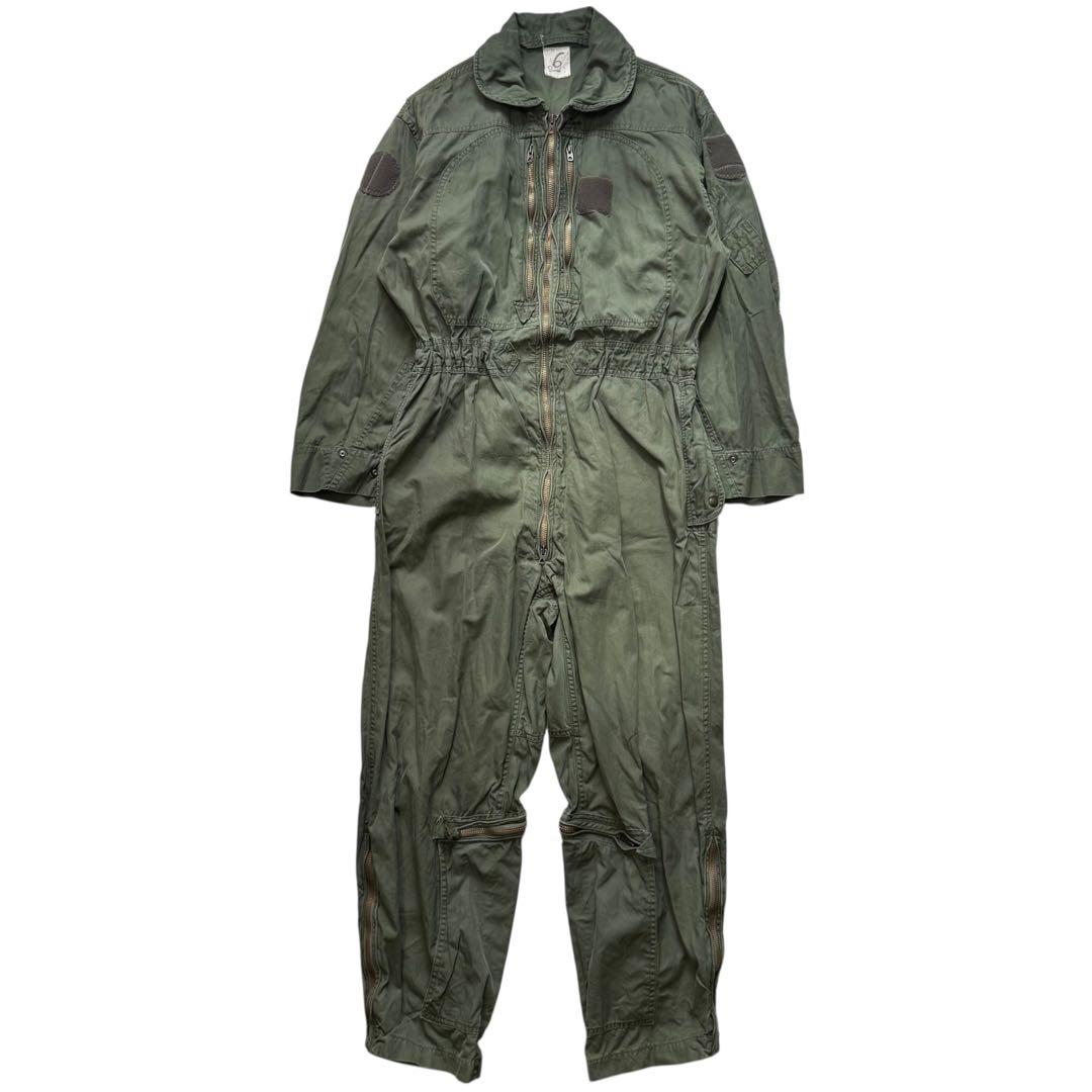 70's French Army フランス軍 空軍 フライトスーツ 良品 70s French Army フランス軍 空軍 実物 ジャンプスーツ - メルカリ