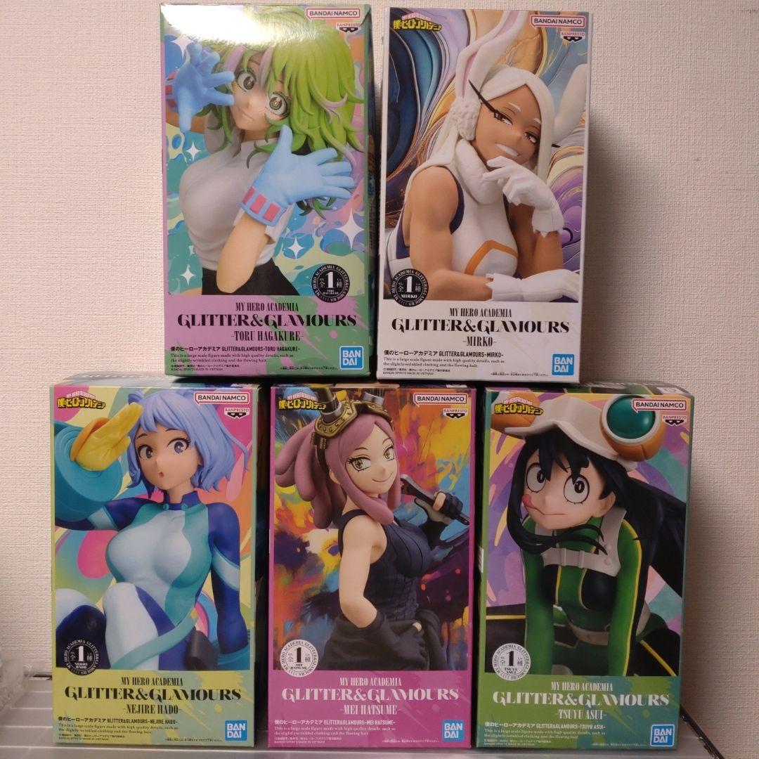 GLITTER＆GLAMOURS ヒロアカ フィギュア 5種セット - メルカリ