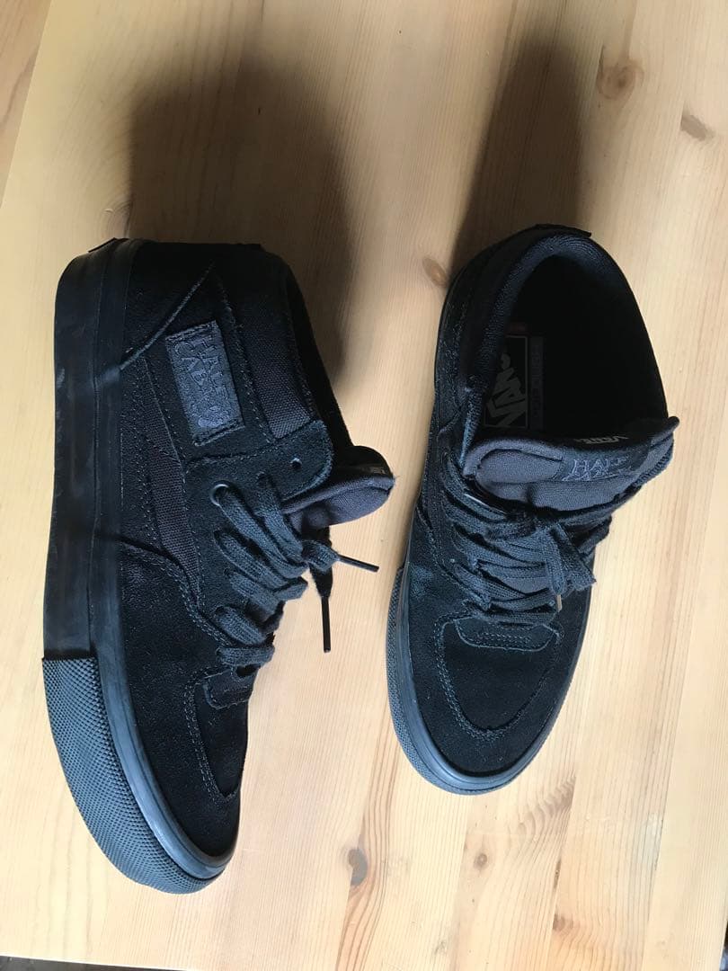 美品　vans skate halfcab スケートモデルBlack 25.0 VANS SKATE HALFCAB BLACK/GUM/WHITE | 東京のスケートボードショップ