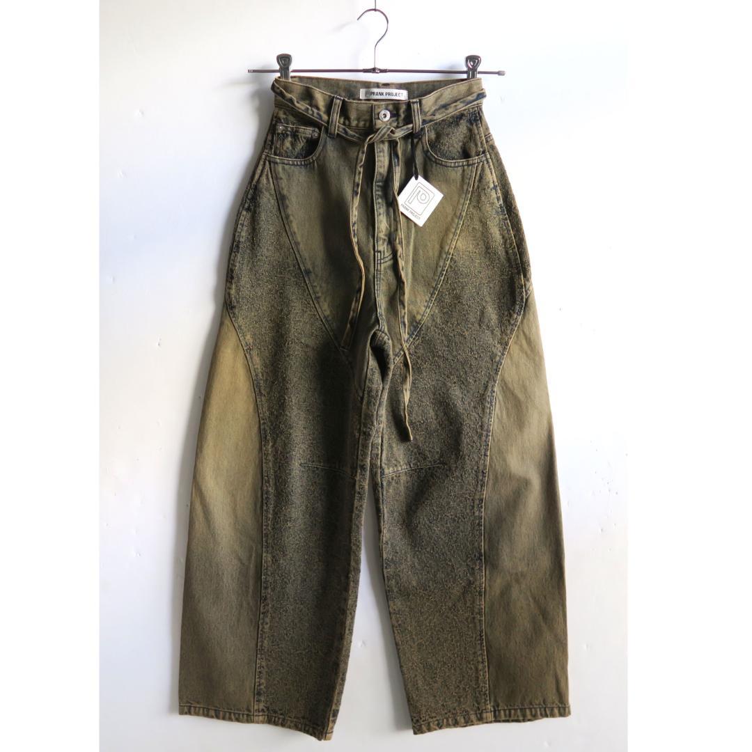 パンツ PRANK PROJECT Needle Punch Panel Denim