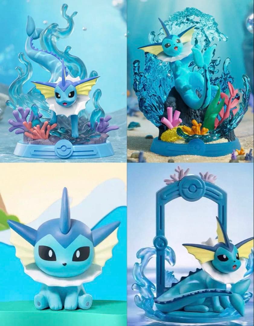 シャワーズ フィギュア 4点まとめ売り funism 新品